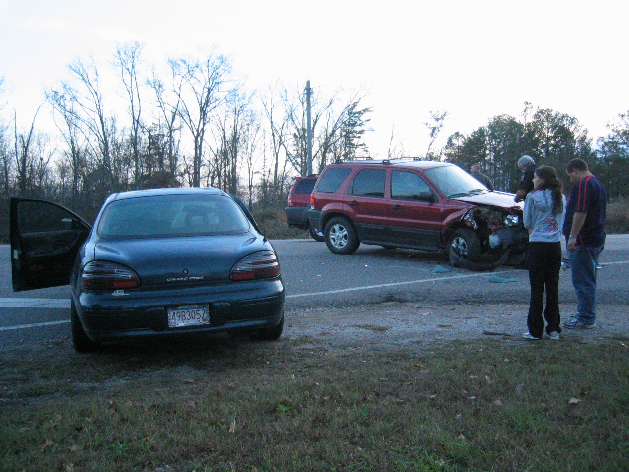 Wreck - 4:20 P.M. Friday Dec. 14, 2007 In Weston photo 1